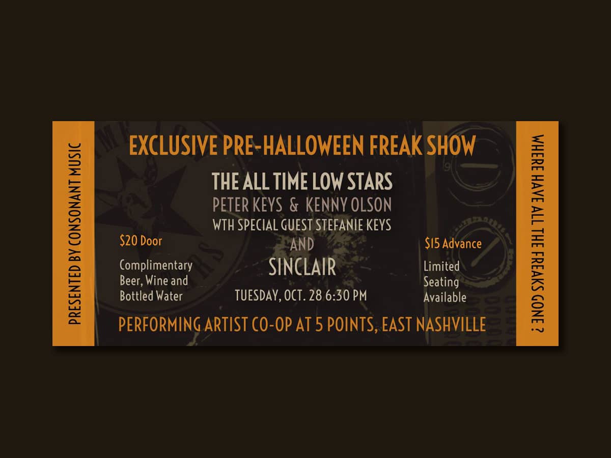 Halloween Freak Show feat. Peter Keys - Consonant Music